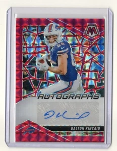 Billetes Panini Mosaic Dalton Kincaid 2025 rojo mosaico Prizm autógrafo 84/199 - Imagen 1 de 1