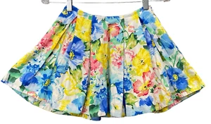 POLO RALPH LAUREN Mädchen Rock Größe 8 Mehrfarbig Plissee Blumen Frühling Sommer - Bild 1 von 10