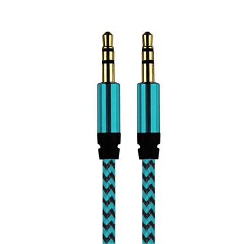 2PCS AUX Cable 3.5mm Jack Male to Male Stereo Audio Cord for PC iPod Car iPhone - Image 1 of 4