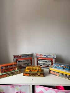 Joblot of 5 x Boxed Dinky Buses