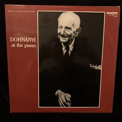 ERNST VON DOHNANYI piano - Dohnanyi At The Piano - HUNGAROTON 2LP Foto 1 de 4