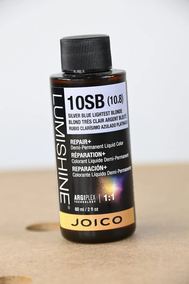 Color de cabello líquido JOICO LUMISHINE - 5RV - 5.662 - rojo rojo violeta marrón claro Foto 1 de 1