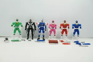 Power Rangers Turbo Complete Figure Set 5" Bandai 1997 Senturion Phantom Ranger - Bild 1 von 16