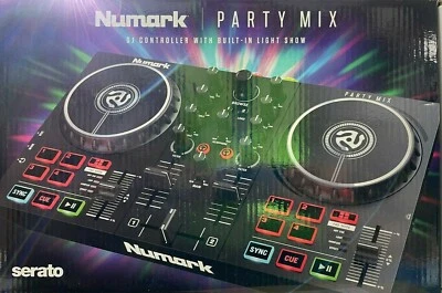 Numark - Party Mix II - DJ Controller with Software Included and Party Lights - Image 1 of 3