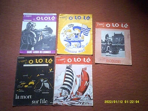 5 REVUES L APPEL D OLOLE 14 17 19 21 24 ILLUSTRE CULTUREL FAMILLES BRETAGNE - Bild 1 von 2
