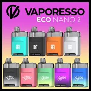 Vaporesso ECO Nano 2 E-Zigaretten Set 1000mAh 16W 6ml Pod-System - Bild 1 von 38