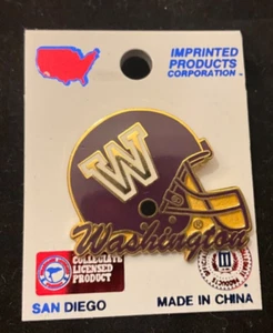 WASHINGTON HUSKIES HELM LOGO PIN - 2024 CFP CHAMPIONSHIP - Bild 1 von 1