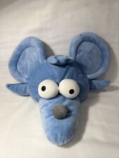 The Simpsons Itchy & Scratchy Plush Itchy Head Hat  Matt Groening Halloween