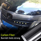 Carbon Fiber Vinyl Film Car Interior Wrap Stickers Auto Parts Accessories 12x60"