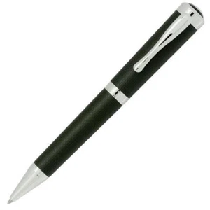 5280 Aspen Matte Carbon Fiber w/Rhodium Ballpoint Pen - Picture 1 of 2