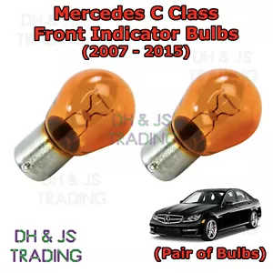 Für Mercedes C Klasse Bernstein Front Blinker Birnen Birne Heck Paar W204 (07-15) - Bild 1 von 1