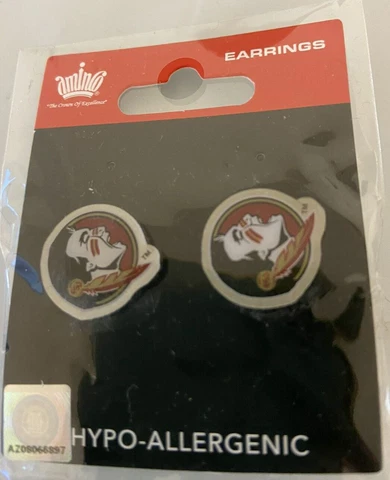 Florida State Seminoles Post Earrings Hypo-Allergenic Cover