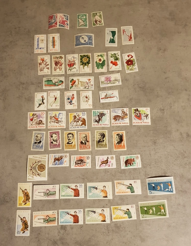 MINI LOTE RUMANIA-AÑO 1965-ATLETISMO-DEPORTES-DIFERENTES TEMAS MNH Foto 1 de 1