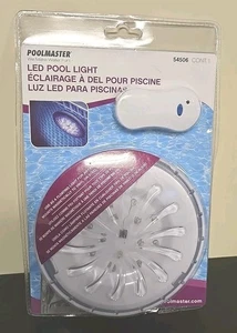 POOLMASTER 54506 LED White POOL LIGHT W/ Remote - Picture 1 of 2