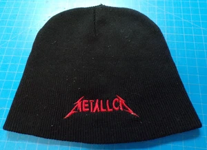 METALLICA Pre-owned hardly worn Black Beanie US Seller - Picture 1 of 3