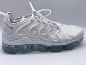 NIKE AIR VAPORMAX PLUS HERREN SCHUHE 924453 100 MIT MÄNGEL (VERGILBT) - Bild 1 von 4