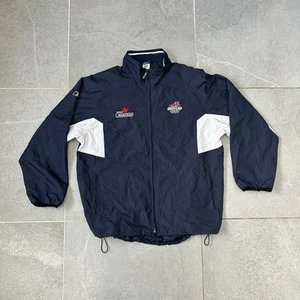 Toronto Grey Cup 2007 Windbreaker Jacket Size XL Reebok Blue Molson Canadian - Picture 1 of 11