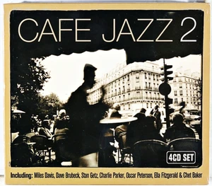 Cafe Jazz 2 - 4CD Box Miles Davis-Dave... (CD)New Sealed - Picture 1 of 2