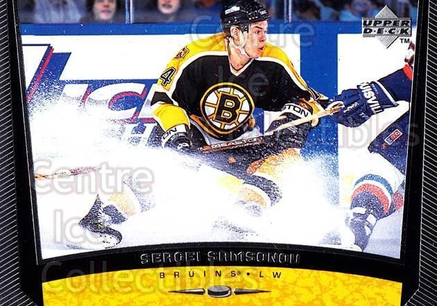 1998-99 Upper Deck #39 Sergei Samsonov - Image 1 of 1
