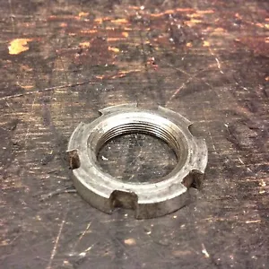 1978 78 YAMAHA IT175 IT 175 TRIPLE CLAMP TREE BOTTOM TOP NUT - Picture 1 of 5