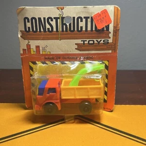 Vintage Toy Hoister Truck By Construction Toys New In Box - Picture 1 of 5
