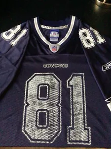 DALLAS COWBOYS Reebok Terrell Owens #81  Men’s NFL Jersey Shirt Adult Size Large - Picture 1 of 10