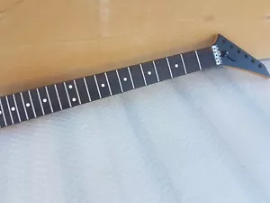 Late 80's CHANDLER by ESP POINTY HEADSTOCK NECK - WIDE PROFILE - Picture 1 of 10