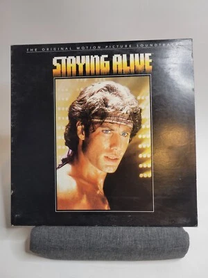 Staying Alive The Original Motion Picture Soundtrack 1983 Polygram Record Vinyl  - Image 1 of 4