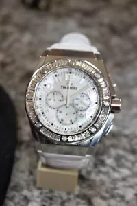Tw Steel CEO Tech 44 MM Chronograph Dial Unisex Watch Needs Battery - Picture 1 of 8