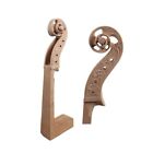 Hand-Carved 4/4  Cello Neck 4 string Maple wood Cello parts High quality