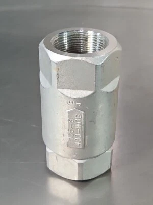 Apollo Valves 62-107-01   1-1/2" Stainless Steel Check Valve Inline.     loc5C18 - Image 1 of 4