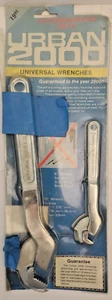 Universal Urban 2000 10" / 6" Wrench Chrome Vanadium Steel Tool Japan 1984 2 Pc. - Picture 1 of 5