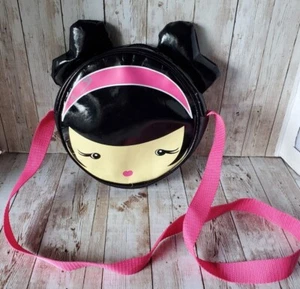 Harajuku Mini Target Stefani Face Girl Purse Bag Pink Black  - Picture 1 of 5