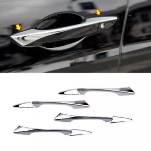 Borde de tazón cromado 8 piezas con manija lateral exterior para Acura TLX 2015-2022 - Imagen 1 de 7