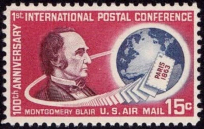 #C66  15 CENT  MONTGOMERY BLAIR        MINT  VF NH  O.G - Image 1 of 2