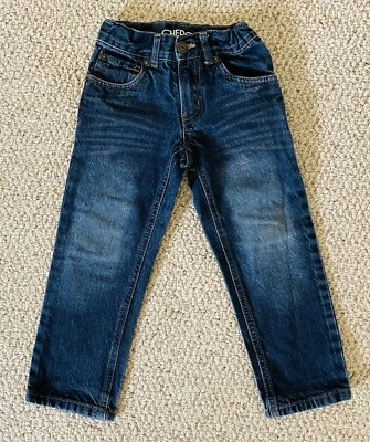 Pantalones de mezclilla azules Cherokee para niños talla 4T estilo clásico para niños pequeños Foto 1 de 4