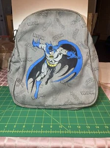 Pottery Barn Kids Toddler Boy Batman Hero Backpack Attached Cape. - Picture 1 of 22