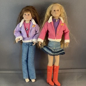 Vintage Only Hearts Club Puppen brünette & blonde Puppe mit Kleidung - Bild 1 von 7