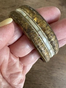 RARE EXTREMELY ANCIENT BRONZE BRACELET ANTIQUE UNIQUE AUTHENTIC - Picture 1 of 7