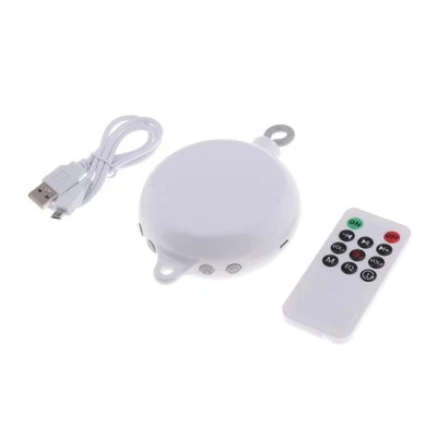 35pcs Melody Song Mobile Crib Bed Bell Electric RC Control Music Box — 第 1/4 张图片
