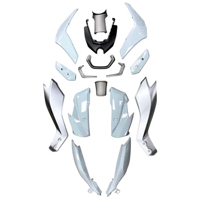 Juego de paneles de carrocería completa - GRIS - Se adapta a Yamaha N Max 125 2025 2026 Foto 1 de 4