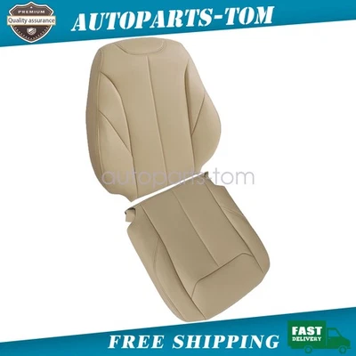 Cubierta de asiento inferior y superior bronceada 2 piezas 2012-2018 para BMW F30 330i xDrive 335i Foto 1 de 4
