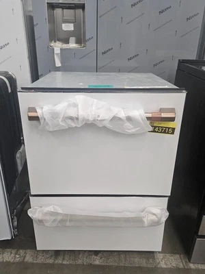 Lavavajillas GE Café CDD420P4TW2 24" blanco mate totalmente integrado NUEVO EN CAJA #143715 Foto 1 de 4