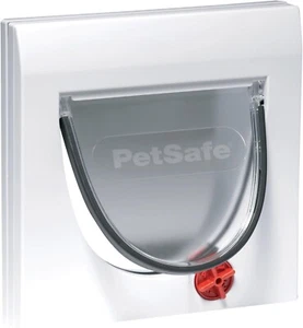 Cat Flap Petsafe Staywell Classic 4 Way Locking Door Tunnel Manual Catflap White - Picture 1 of 7