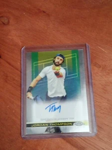 2024 Topps Chrome Tennis Autographs Jordan Thompson - Picture 1 of 1