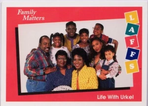 Tarjeta coleccionable Family Matters Life With Urkel 1991 LAFFS Impel #40 con cargador superior - Imagen 1 de 2