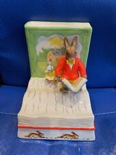 BRAND NEW ROYAL DOULTON BUNNYKINS RABBIT STORYTIME BOOKEND BOOK END WITHOUT BOX