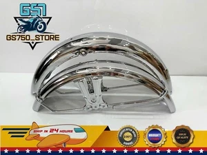 Guardabarros delantero y trasero 70-75 Suzuki T500 Titan III J K L M R 53100-15101 T500 acero - Imagen 1 de 14