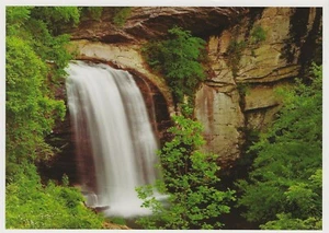 Postal NC Brevard Hwy 276 Looking Glass Falls Pisgah Nat'l Forest COMO NUEVO - Imagen 1 de 1