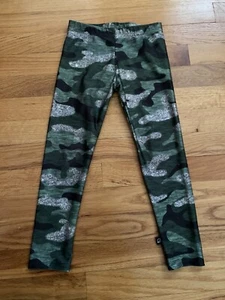 Terez Little Girl Green Camo Legging Size Large (5-6 years) - Picture 1 of 2